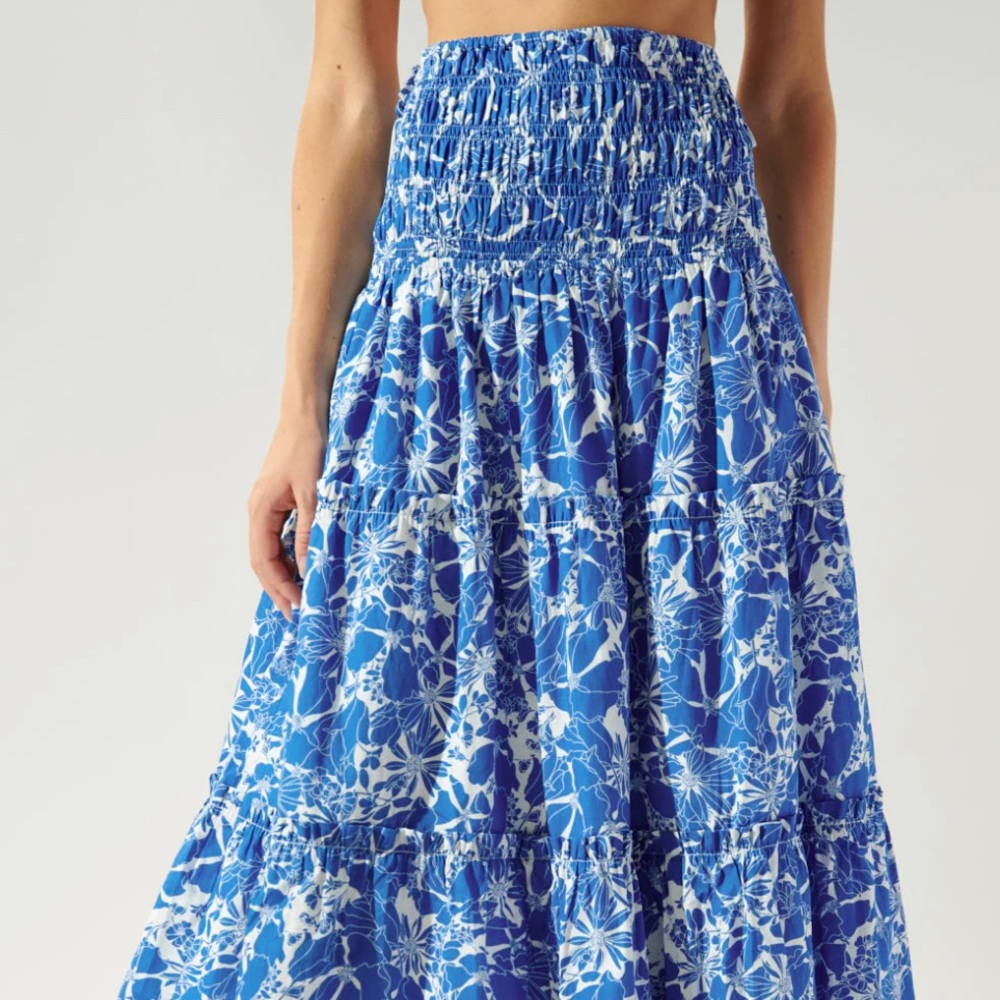 Sugar lips Maxi blue skirt